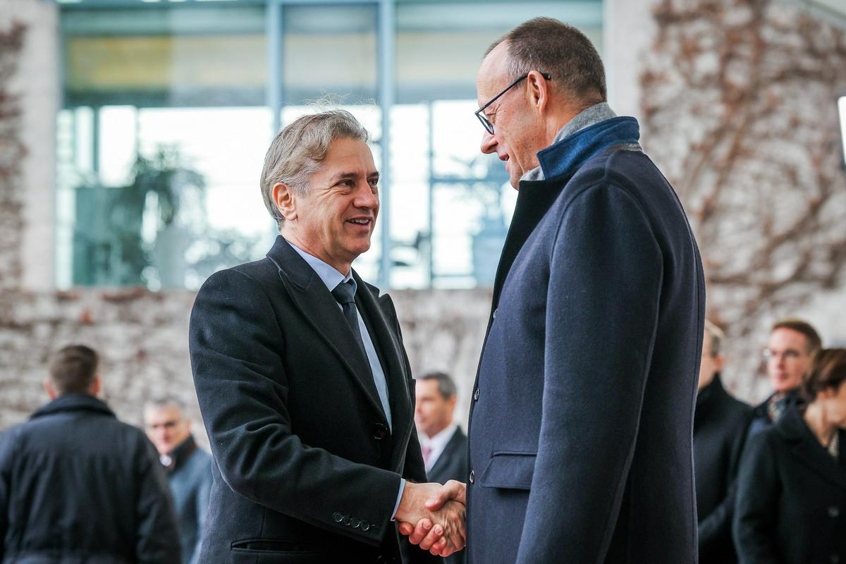 Golob in Merz: Zamrznjena ruska sredstva so najmočnejše evropsko orodje za mir v Ukrajini