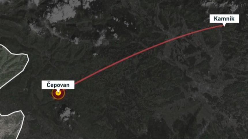 Pri Čepovanu strmoglavilo ultralahko letalo, pilot umrl