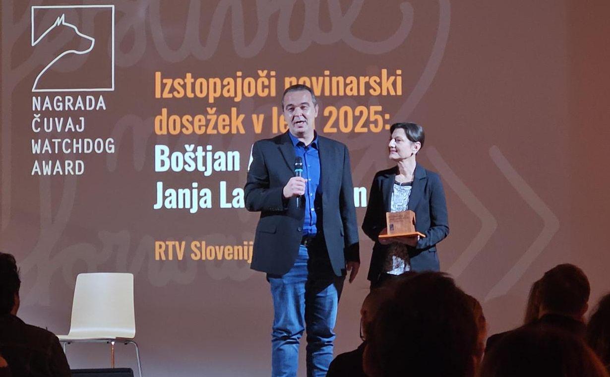 Življenjska nagrada Ervinu Hladniku Milharčiču, nagradi tudi zakoncema Anžin in Neži Borkovič