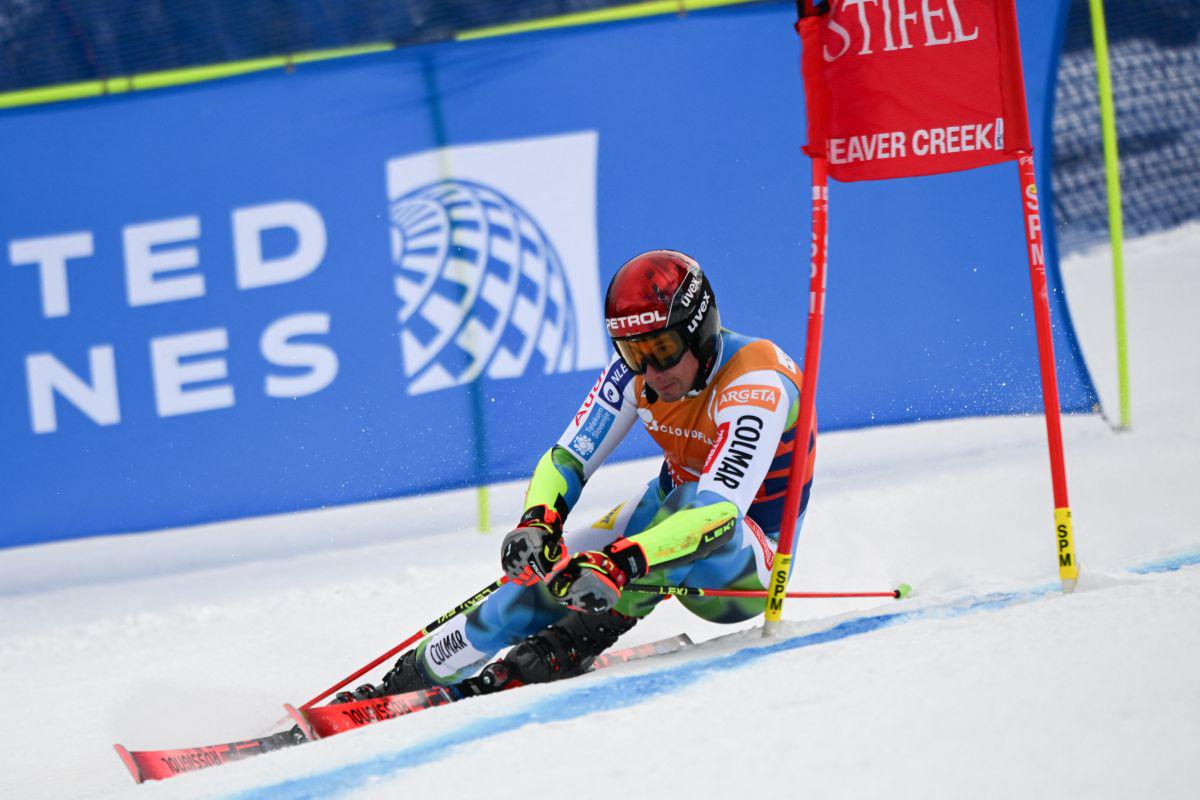 Vodi Odermatt, Žan Kranjec po dobrem začetku izgubil hitrost