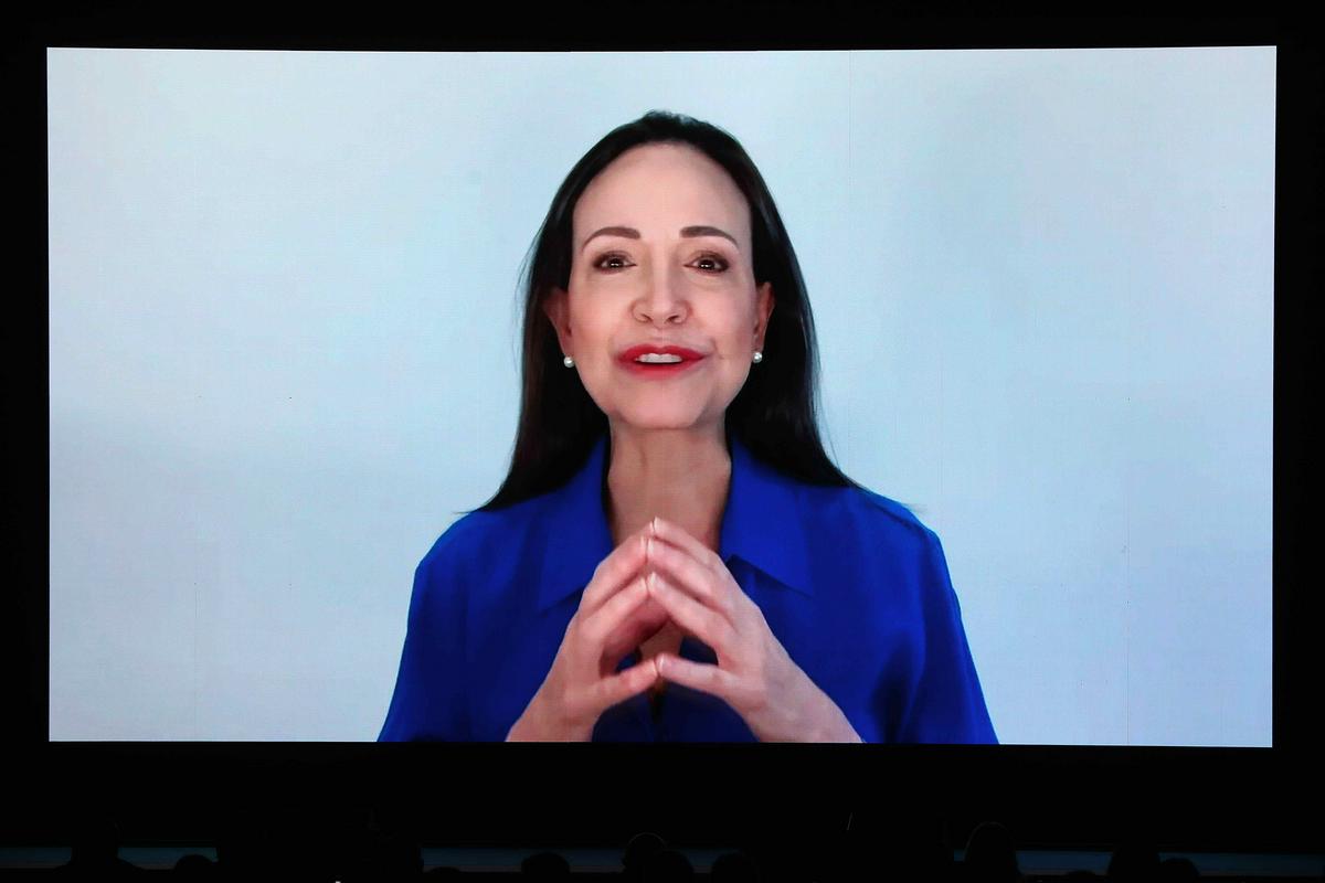 V Oslu preklicali tiskovno konferenco Marie Corine Machado. Se bo sploh udeležila podelitve?