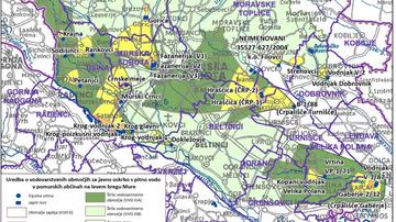 Načrt za širjenje vodovarstvenih območij v Prekmurju začasno umaknjen