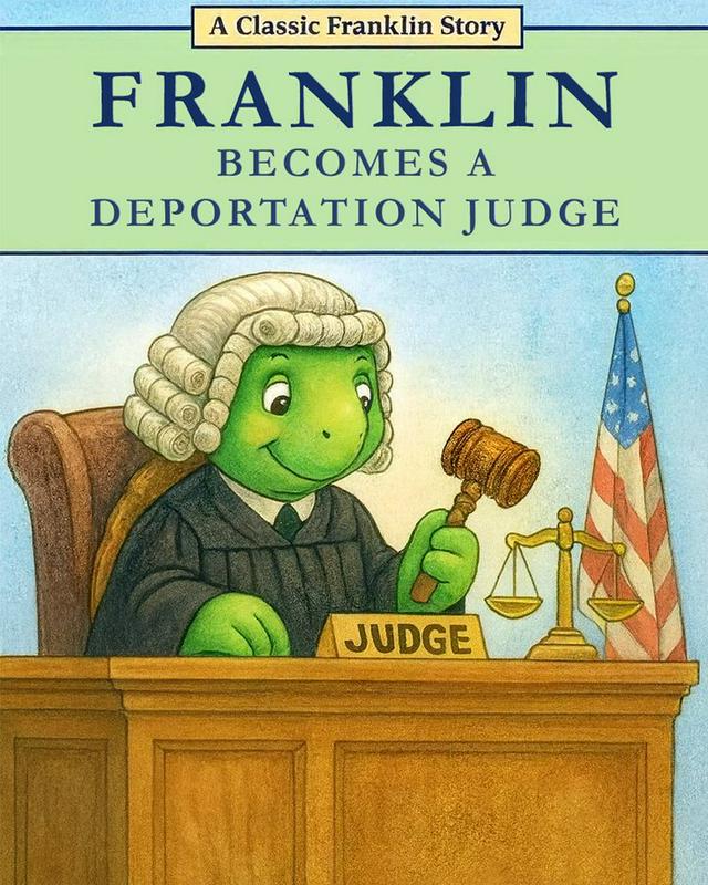 Želvaka Frančka ZDA uporabile za promocijo deportacij