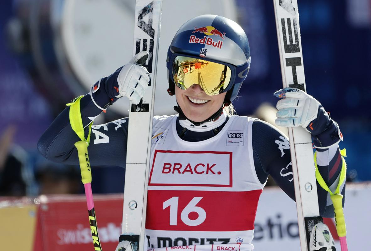 Ob 10.45 še en smuk v St. Moritzu