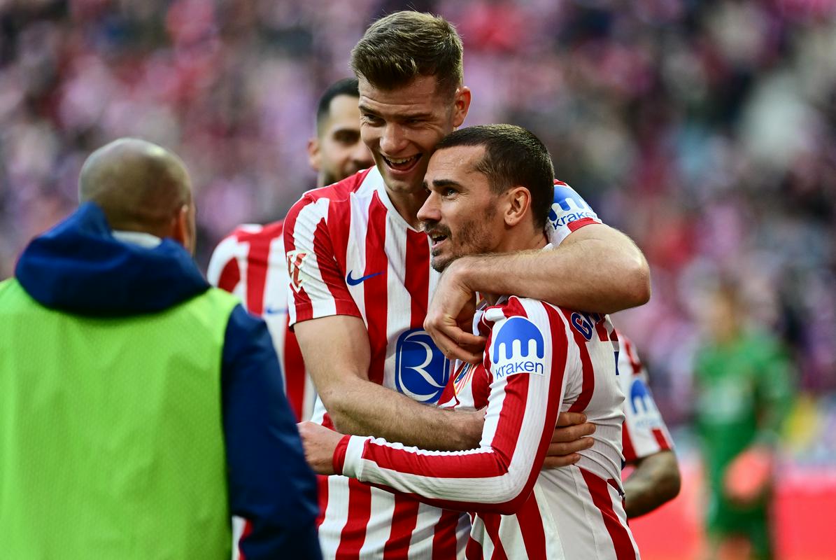 Griezmann zadel za jubilejno 10. zmago Atletica v sezoni