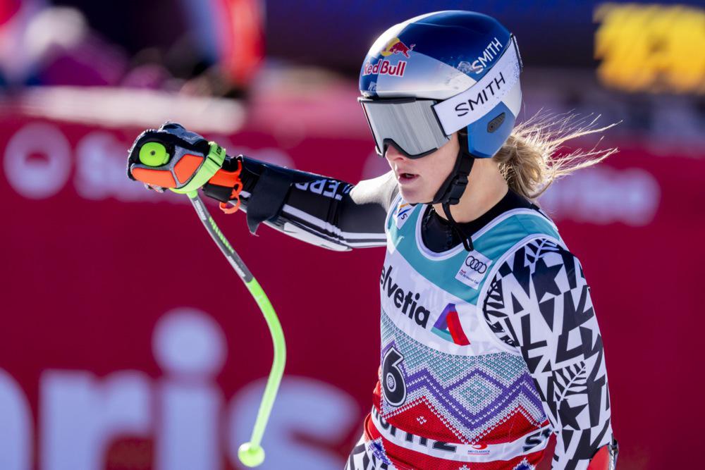Lindsey Vonn brez stopničk, Ilka Štuhec brez uvrstitve