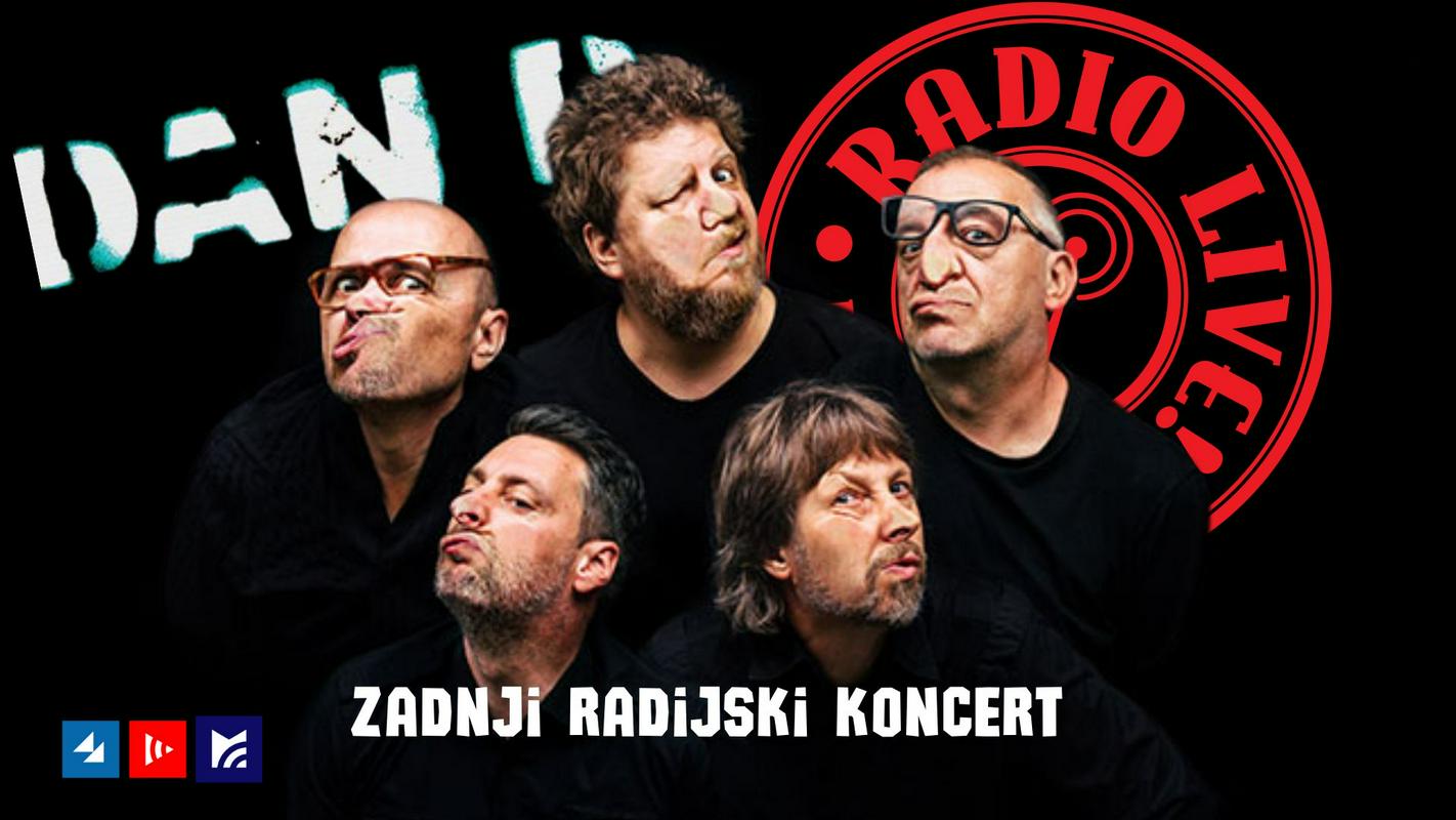 Nocoj v živo na MMC: Zadnji radijski koncert skupine Dan D