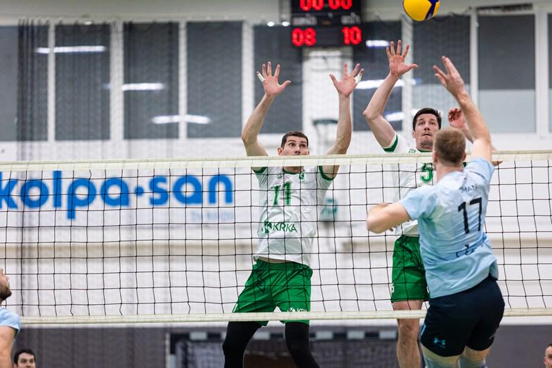 Krka s 16 bloki ustavila Calcit Volley