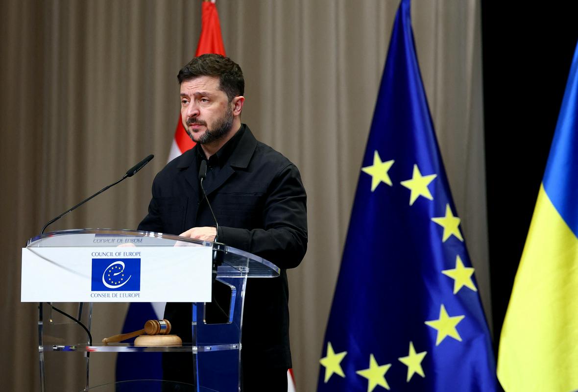 Zelenski: "Ni dovolj Rusijo prisiliti v dogovor. Sprejeti mora, da na svetu obstajajo pravila."