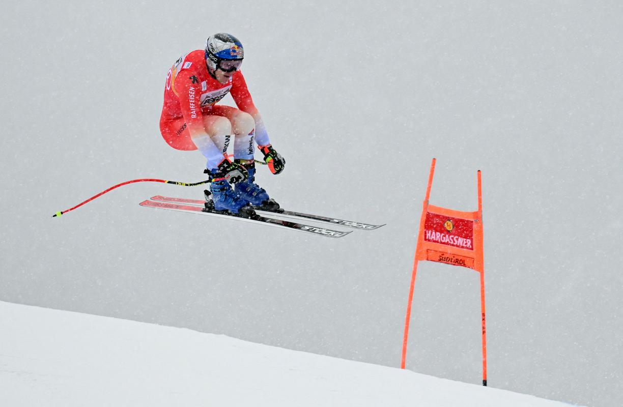 Miha Hrobat na prvem treningu med deseterico