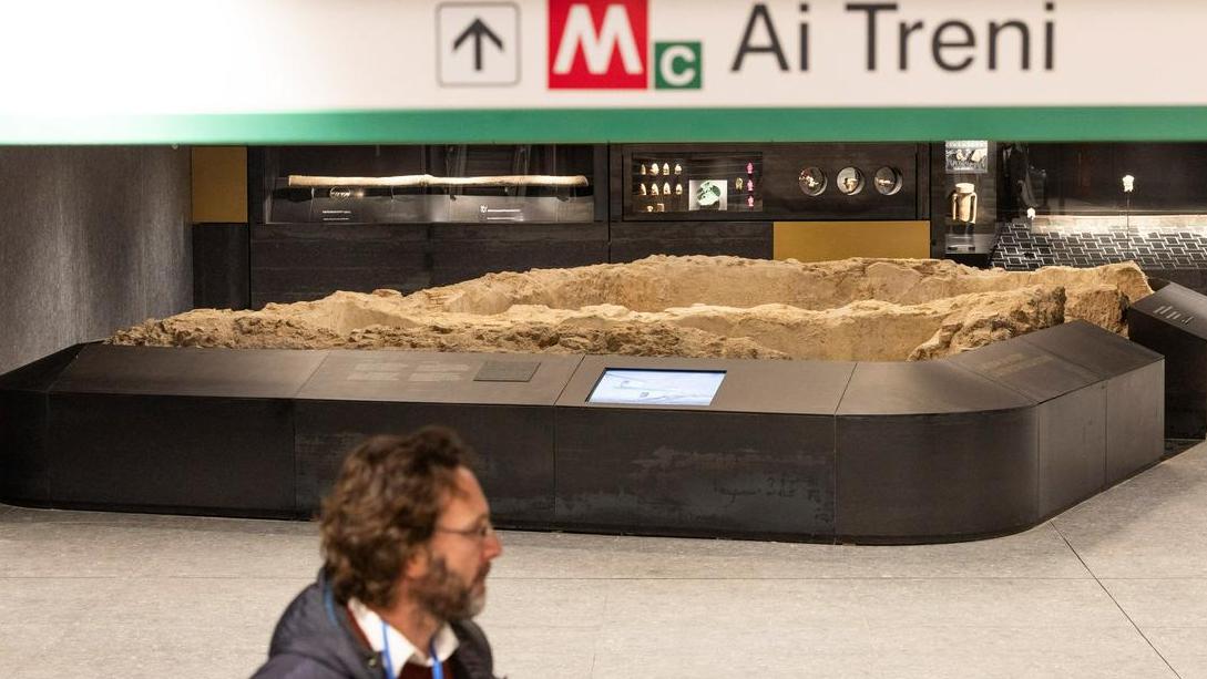 "Muzejska postajališča": antični zakladi na novi postaji metroja pod Kolosejem