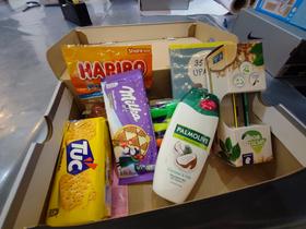 Primer darila z zelo praktično vsebino. Foto: Tanja Mojzer