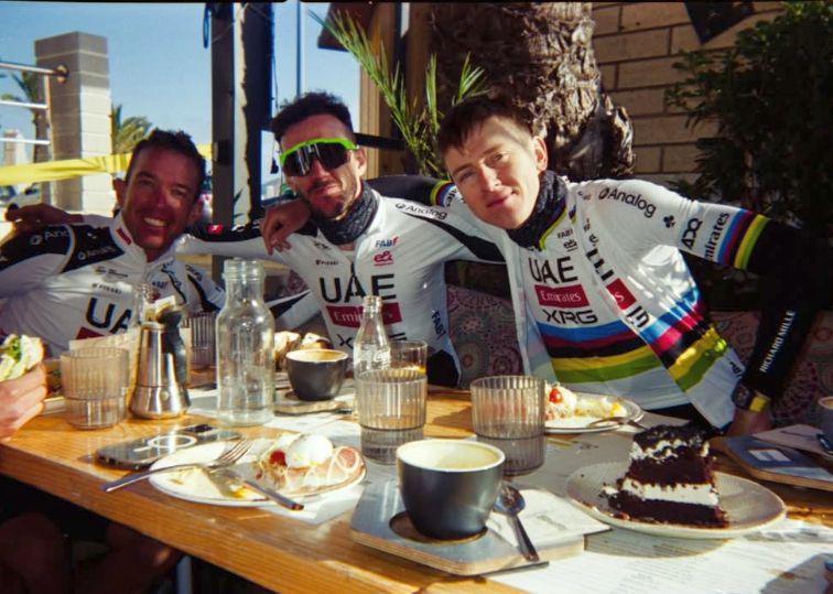 Pogačar voščil tekmecem z novim rekordom na znanem vzponu za trening