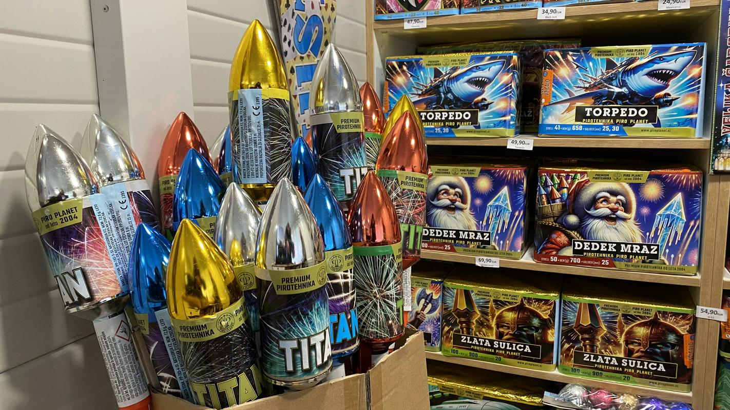 Lani rekorden uvoz pirotehnike, največ kršitev med mladoletniki