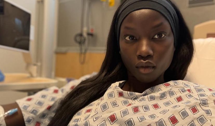 Za bleščečimi modnimi pistami težka resničnost: Anok Yai bila težko zdravstveno bitko