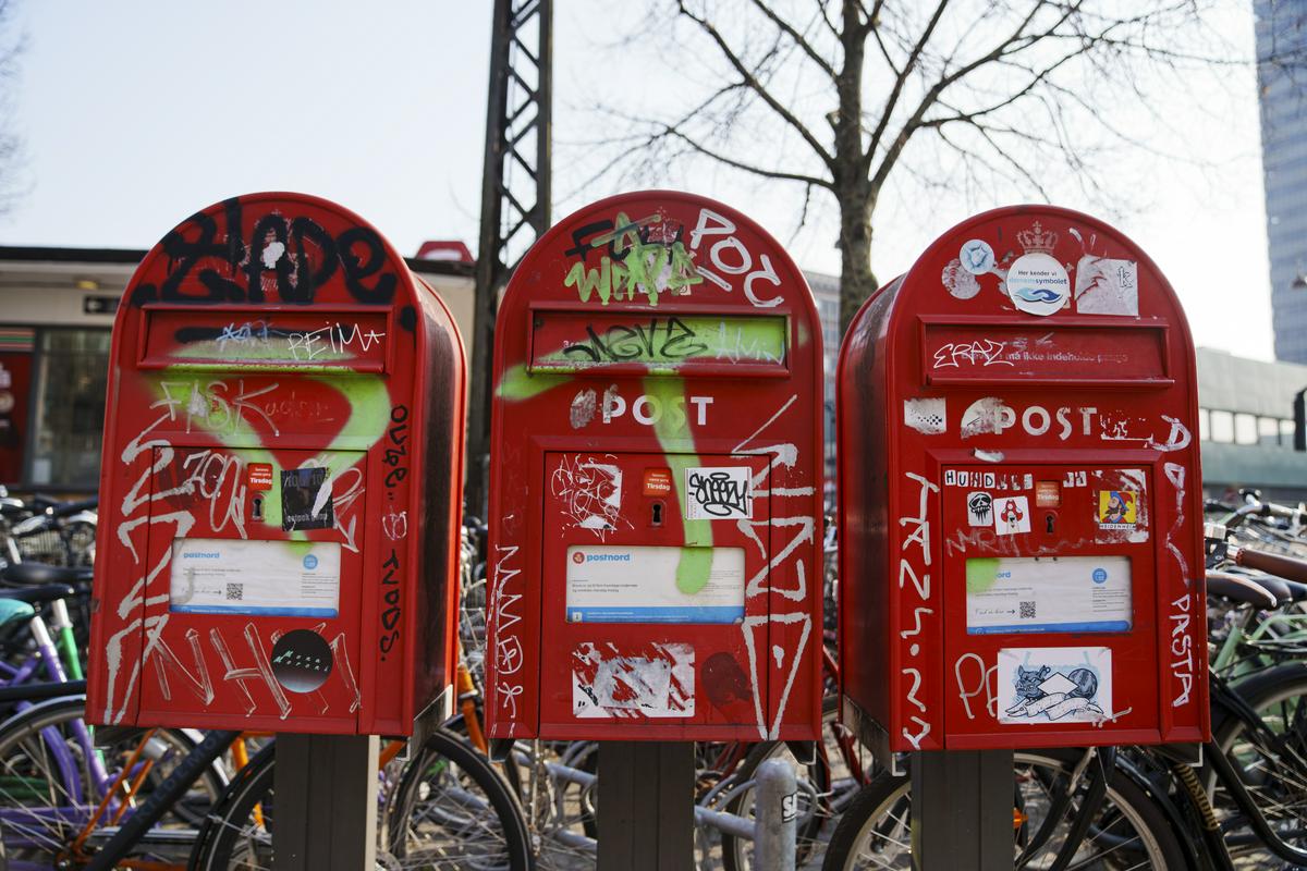 Danska pošta bo po 400 letih prenehala dostavljati pisma