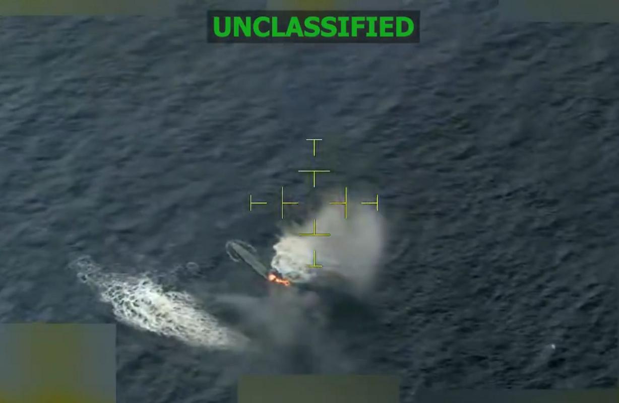 V ameriškem napadu v Tihem oceanu ubit domnevni tihotapec mamil