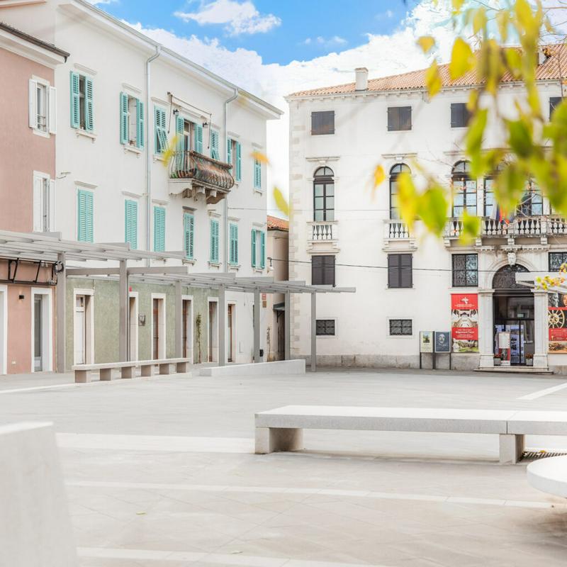 Prenova Muzejskega trga v Kopru razkrila zidove nekdanje cerkve