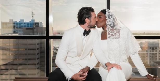 Venus Williams in Andrea Preti zvezo proslavila še z drugim poročnim rajanjem