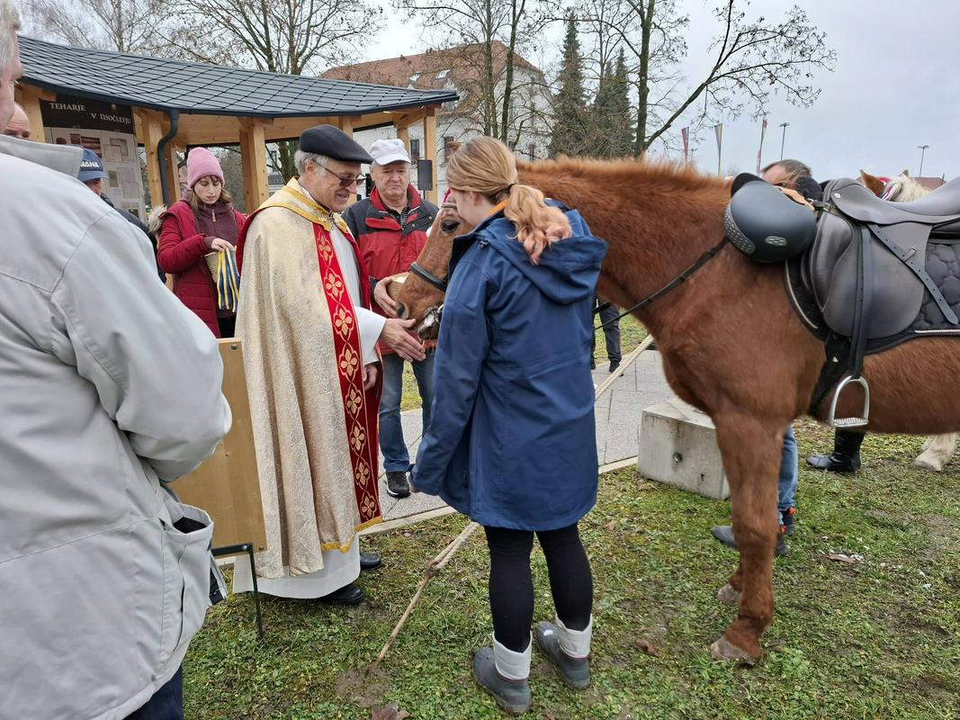 Po Sloveniji konji tradicionalni prejeli blagoslov