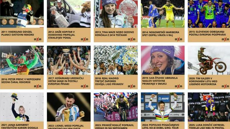 Četrt stoletja, ki je prineslo olimpijske medalje, grand toure, košarkarsko zlato ...