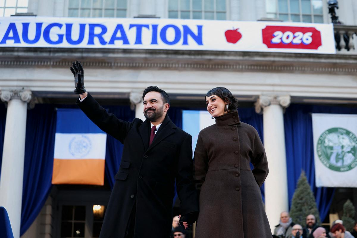 Zohran Mamdani zaprisegel kot prvi muslimanski župan New Yorka