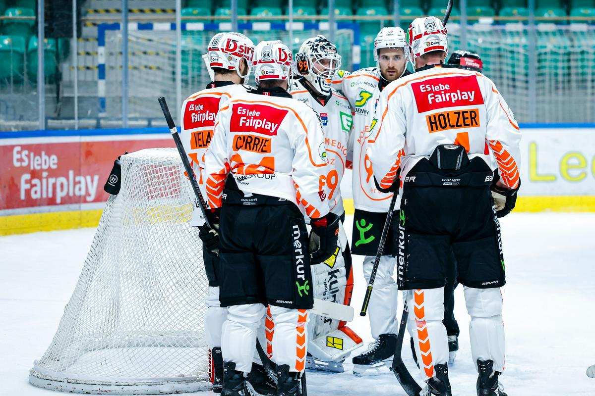 Hokejisti Olimpije proti Gradcu znova s slepimi naboji