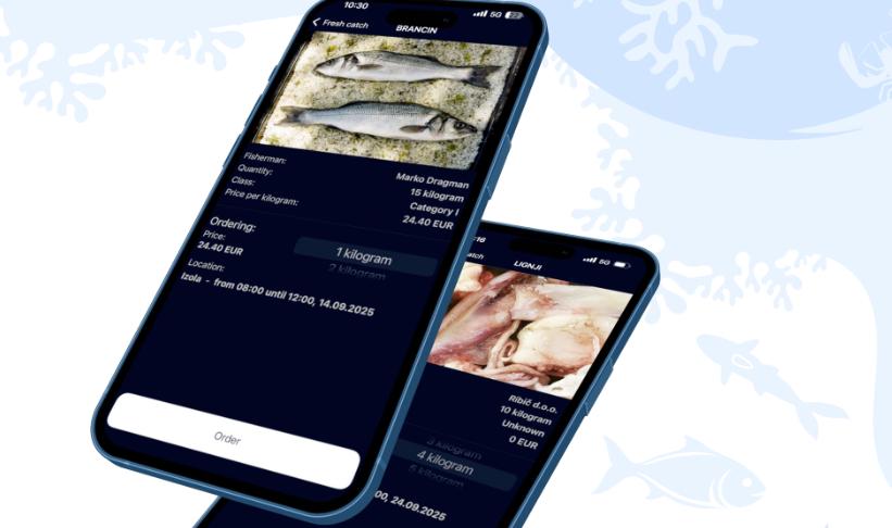 Spletna Ribja tržnica za neposredno izmenjavo informacij in rezervacij ulova