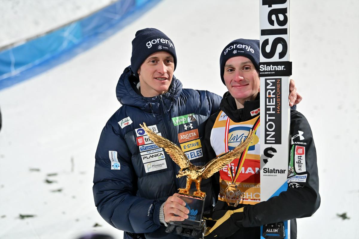 Peter Prevc: Navdušuje me, da Domen ne popušča in se ne da zmotiti