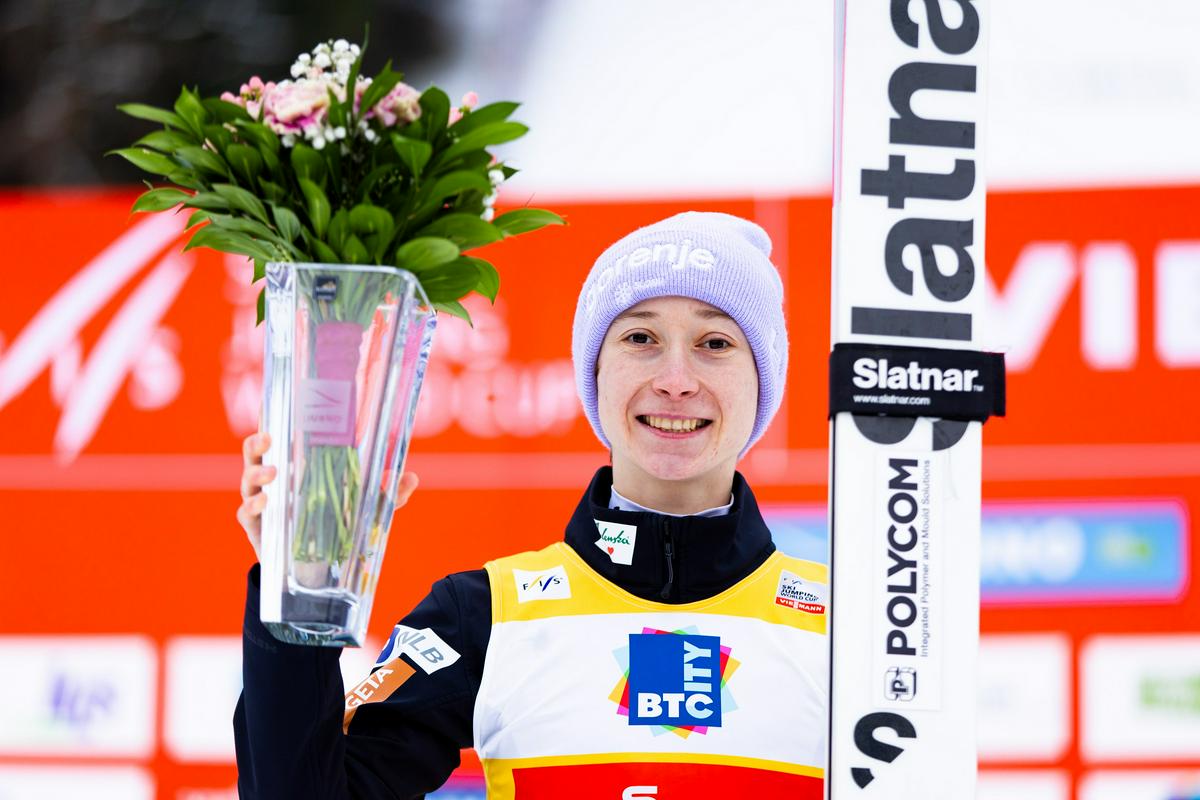 Nika Prevc: Zmaga mi veliko pomeni, jubilej malo manj, se mi pa zdi številka 30 zelo visoka