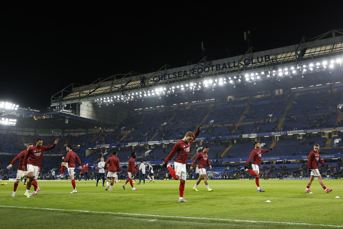 Polfinale, prva tekma: Chelsea – Arsenal