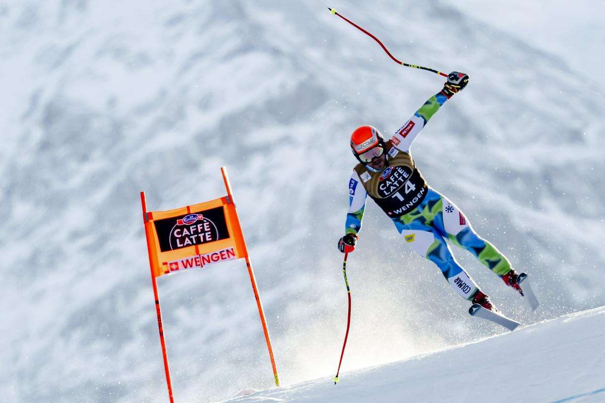 Na smukaških treningih brez slovenskega presežka