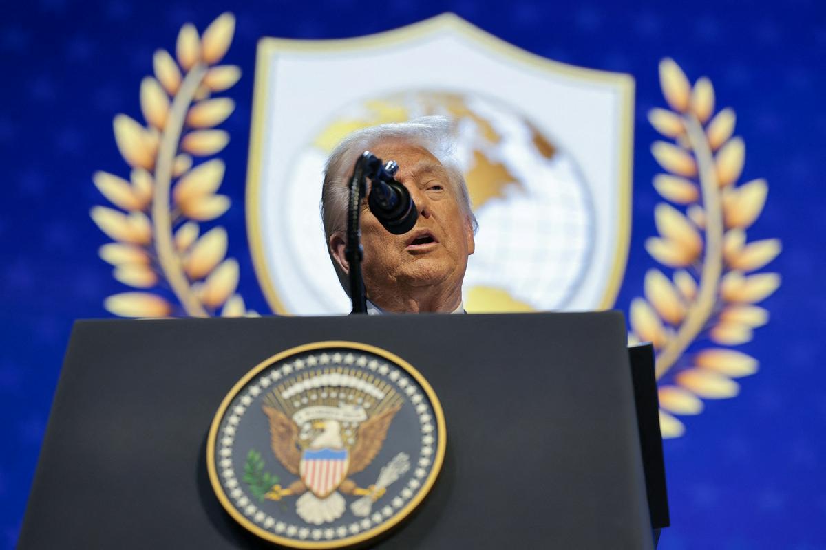 EU izraža "resne pomisleke" glede Trumpovega t. i. Odbora za mir