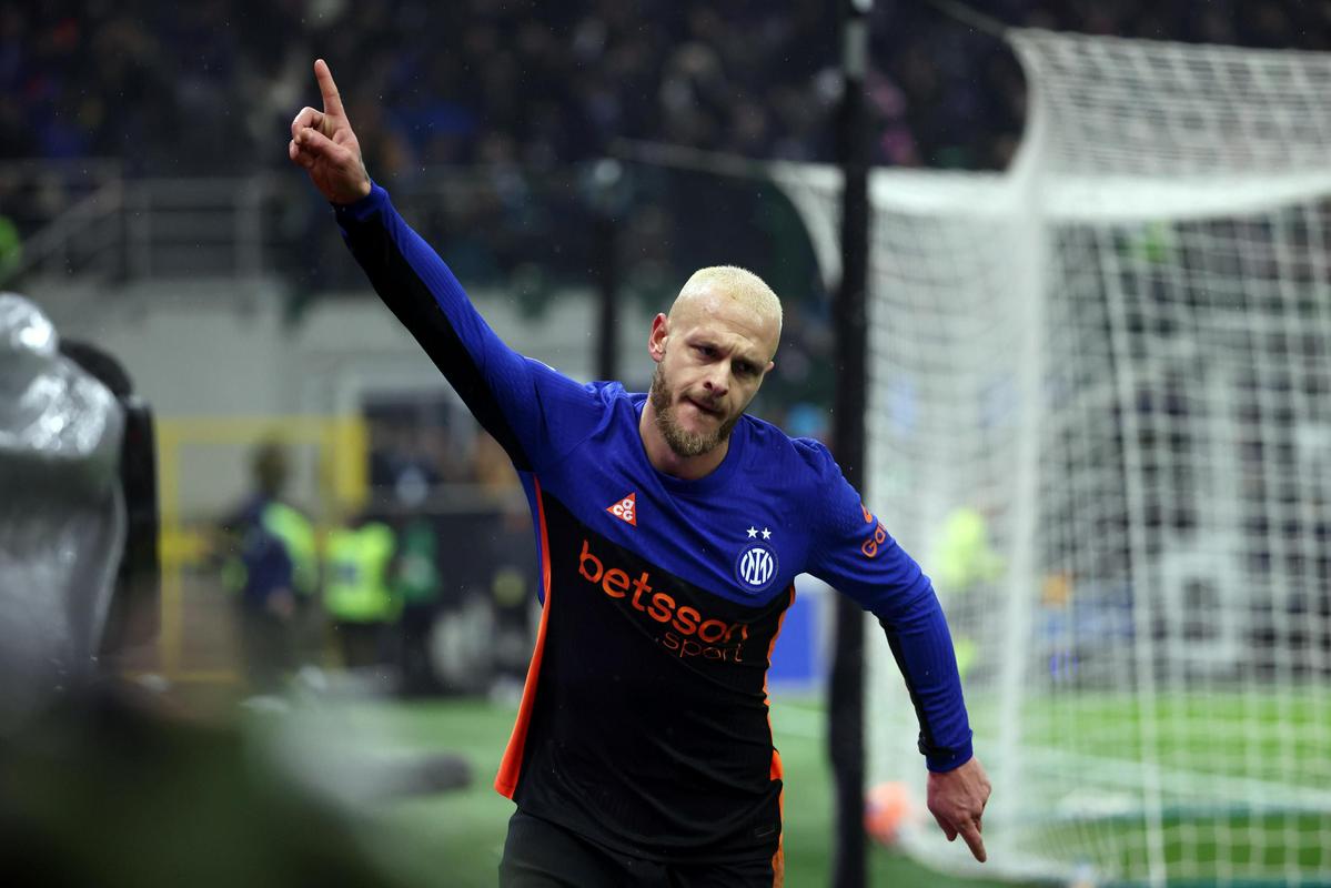 Inter po zaostanku 0:2 šestkrat zatresel mrežo nemočne Pise