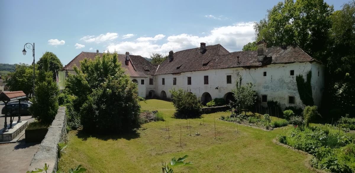 V Kostanjevici na Krki načrtujejo obnovo propadajočega dvorca