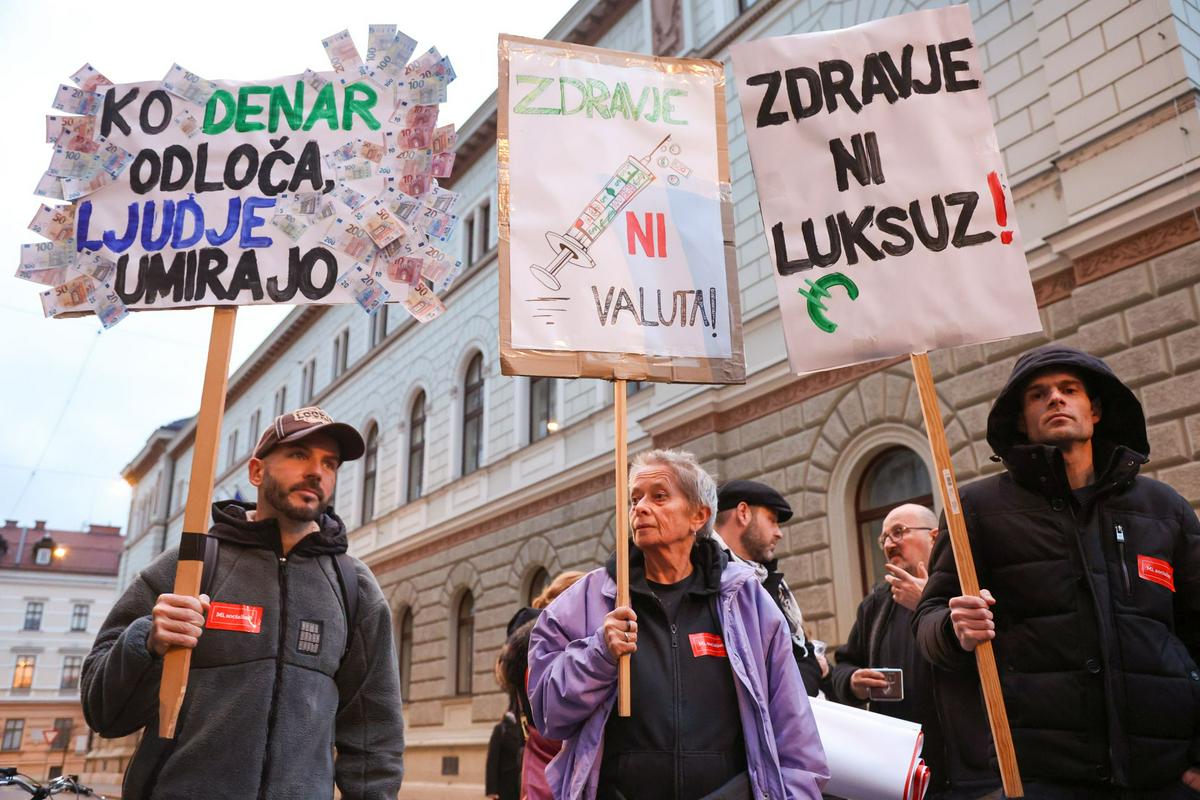 Glas ljudstva vlado pozval k sprejemu pravičnega zdravstvenega prispevka