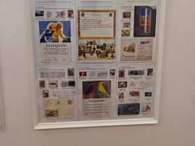 Primeri poštnih znamk Foto: Tanja Mojzer