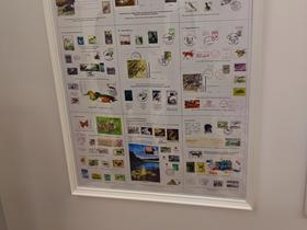 Primeri poštnih znamk Foto: Tanja Mojzer