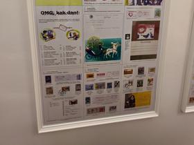 Primeri poštnih znamk Foto: Tanja Mojzer