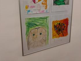 Osnutki poštnih znamk, nastali na delavnici Pionirskega doma Foto: Tanja Mojzer