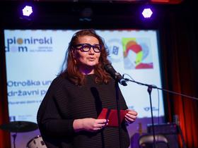 Mateja Demšič, vodja Oddelka za kulturo Mestne občine Ljubljana Foto: Barbara Reya