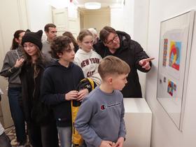 Razstava primerov poštnih znamk Foto: Barbara Reya