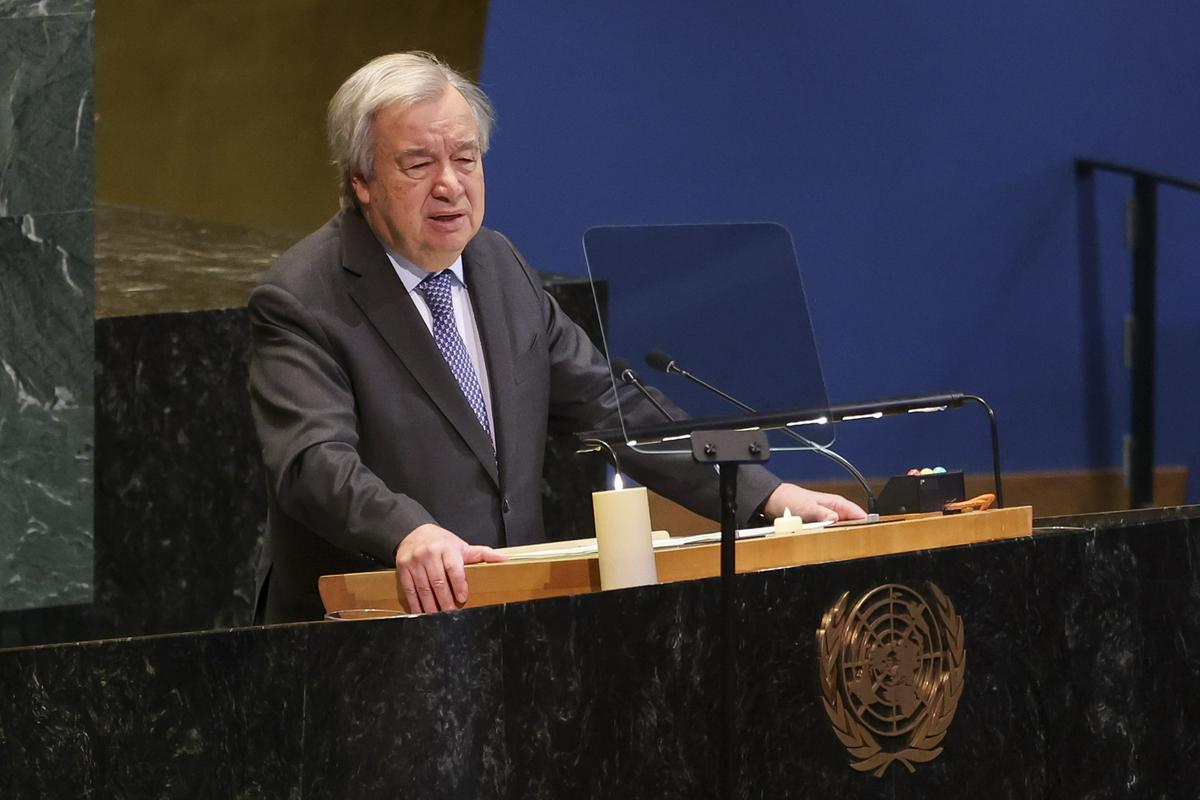 Guterres svari pred "bližnjim finančnim zlomom" Združenih narodov