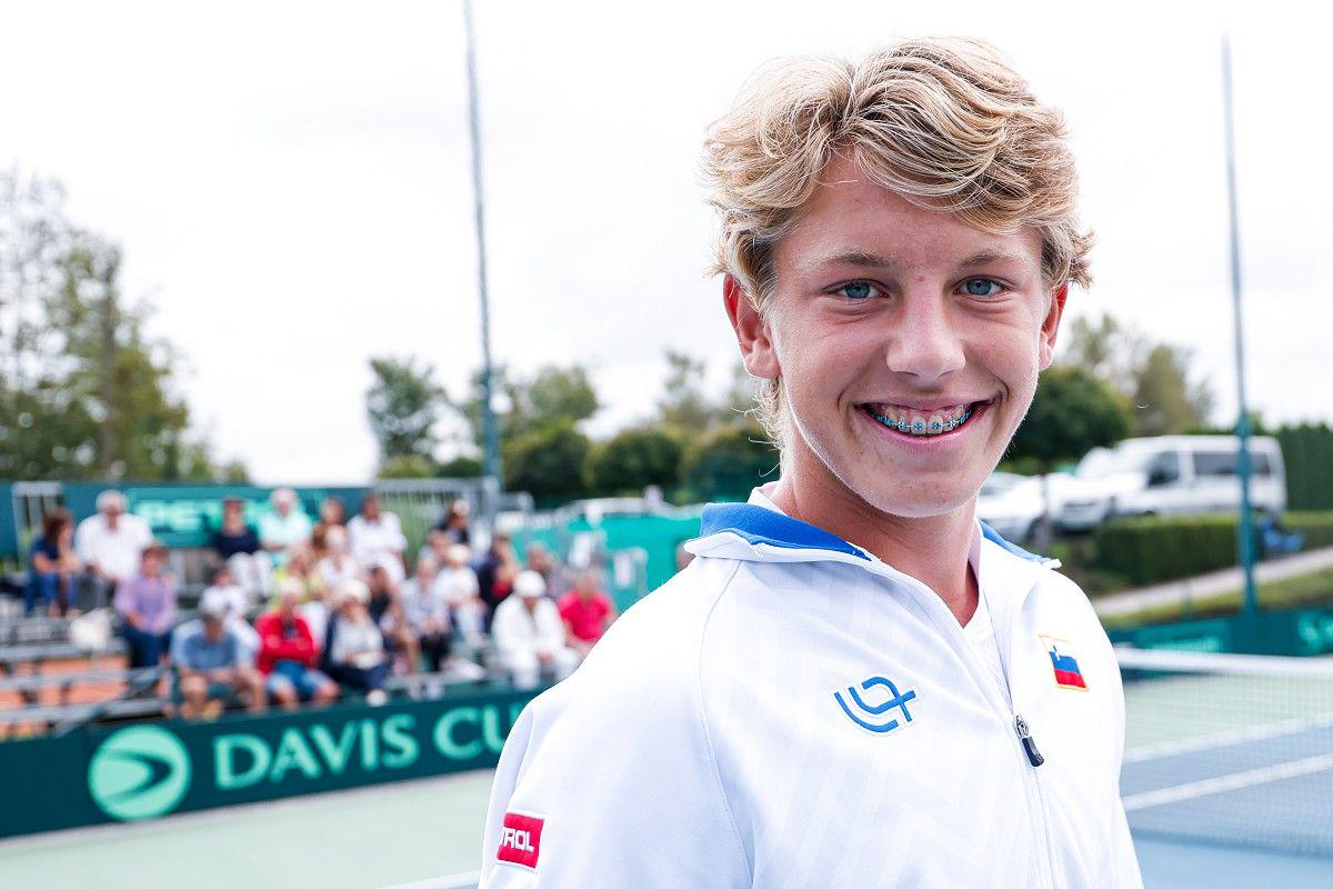 Šeško v finale mladinskega Melbourna brez izgubljenega niza