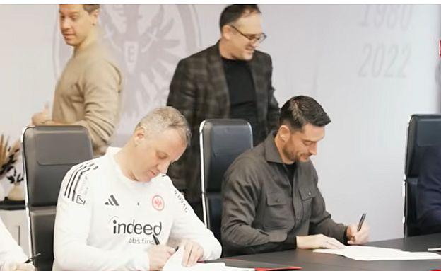 Riera na predstavitvi v Frankfurtu zagotovil, da bo Eintracht večkrat zmagal kot pa izgubil