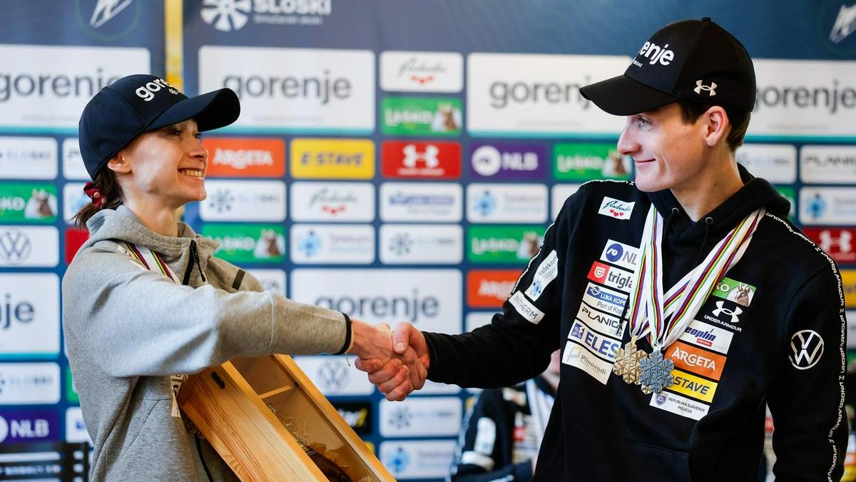 Družinska sreča: olimpijska medalja še za tretjega člana družine Prevc