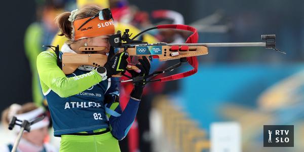 2. dan iger: v akciji tudi slovenski biatlonci Kép