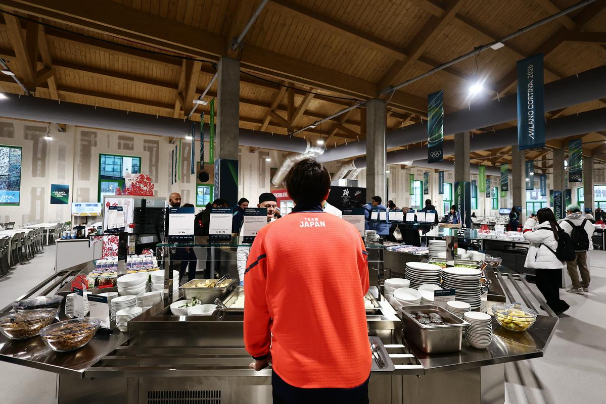 V olimpijskih vaseh športniki uživajo v testeninah, pici in tiramisuju