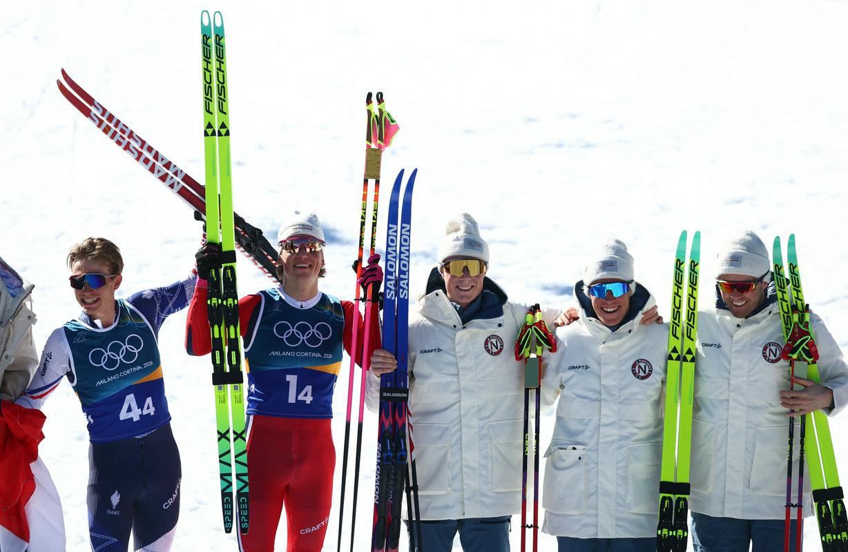 Klæbo z norveško štafeto spisal olimpijsko zgodovino