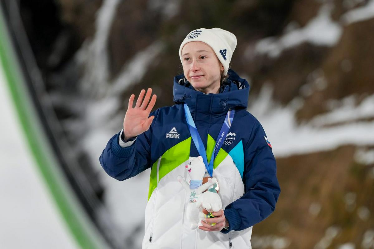 Nika Prevc: Sprva sem pomislila, da mi manjka posamično zlato. A le za trenutek.